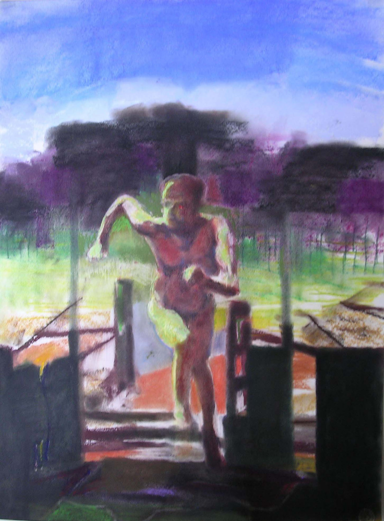 Running figure